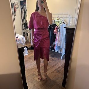 Pink Lily Wedding Guest Dress